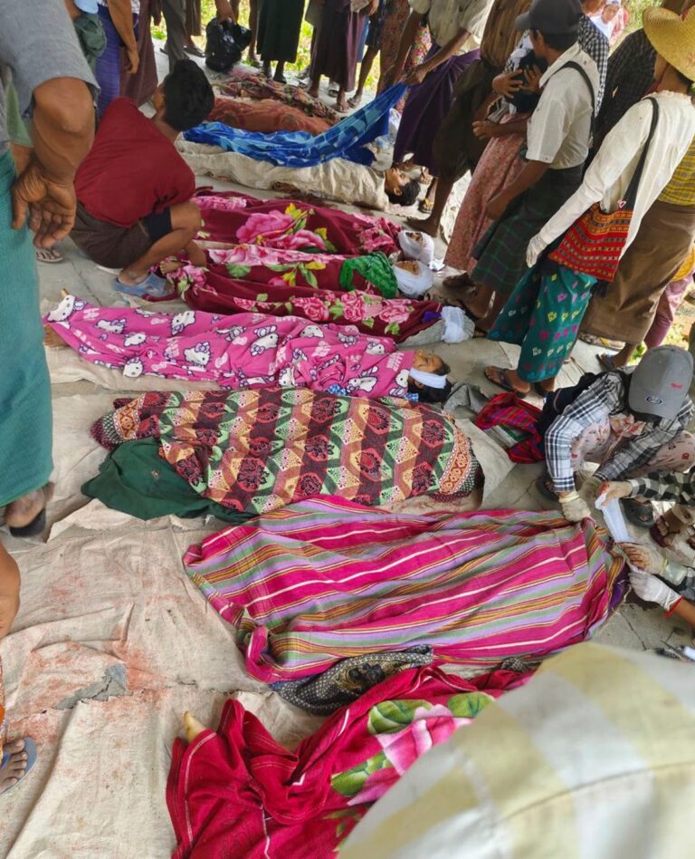 Airstrike on School by Myanmar Military Kills 22