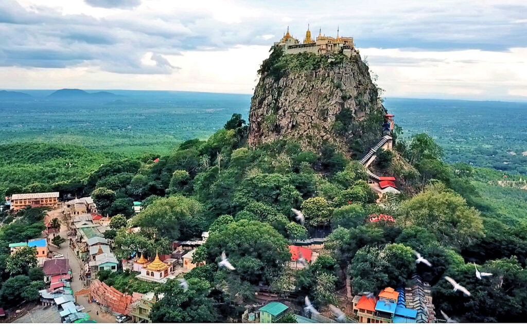 Popa-mount