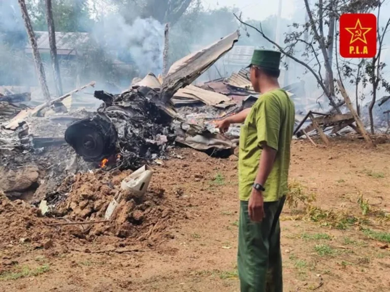 Rebels Down Myanmar JF-17 Fighter Jet in Attack