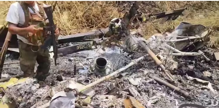 Myanmar’s Kamikaze Drone Crashes