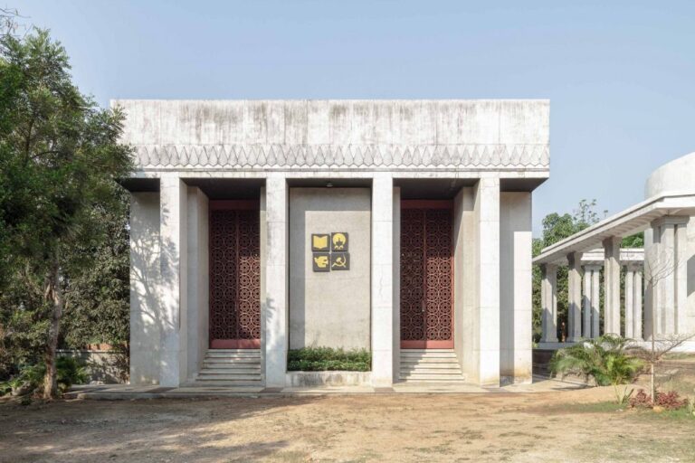 the mausoleum