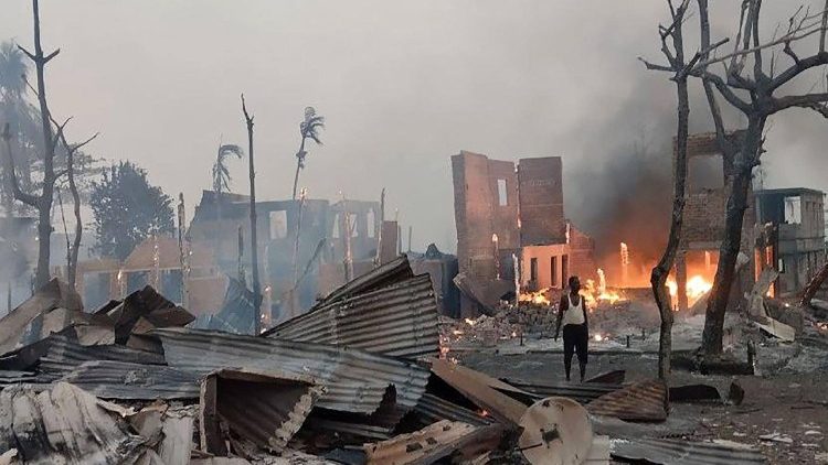 Bishop Peter Tin Wai Myanmar Civilians Struggle to Survive
