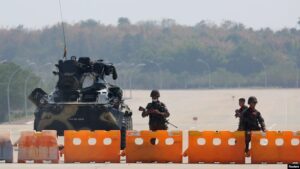 the military seized