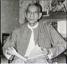 Zawgyi — Poet; literary figure